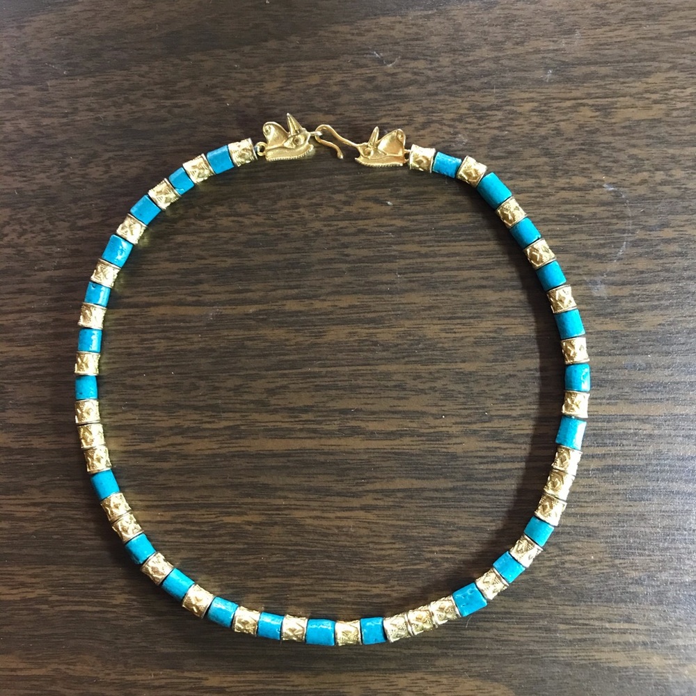 Vintage MMA Eye of Horus Choker Necklace